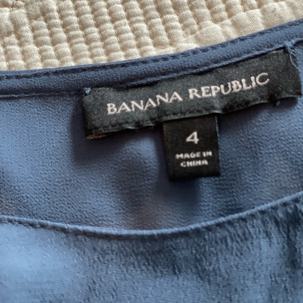 Banana Republic Blue Slate Dress - Picture 3 of 7